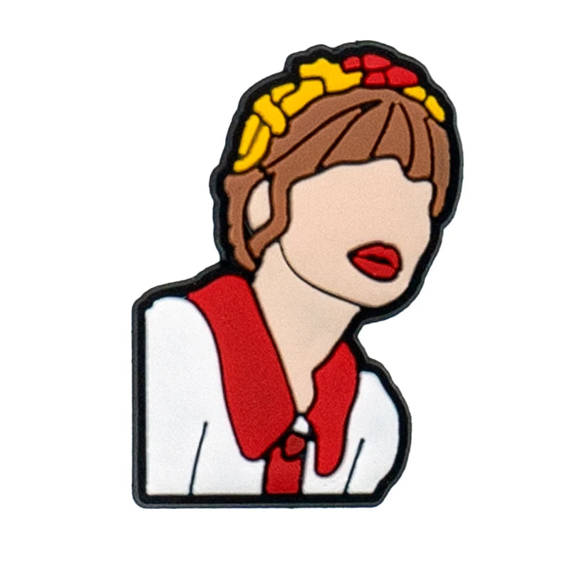 Pop Music Era Shoe Charm