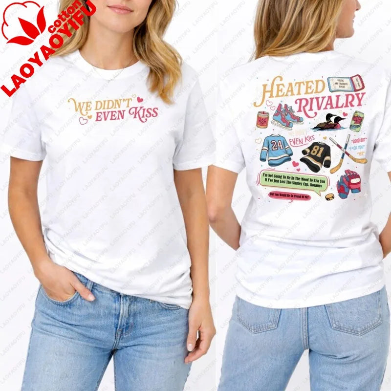 Hockey Romance Reader Tee