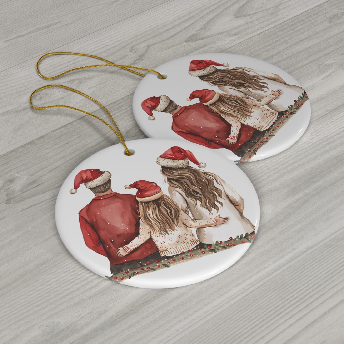 Ceramic Ornament, Design 7 - élise & madelyn