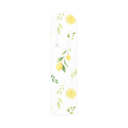 Lemon Floral Metal Bookmark - Elegant Reading Accessory for Book Lovers - élise & madelyn