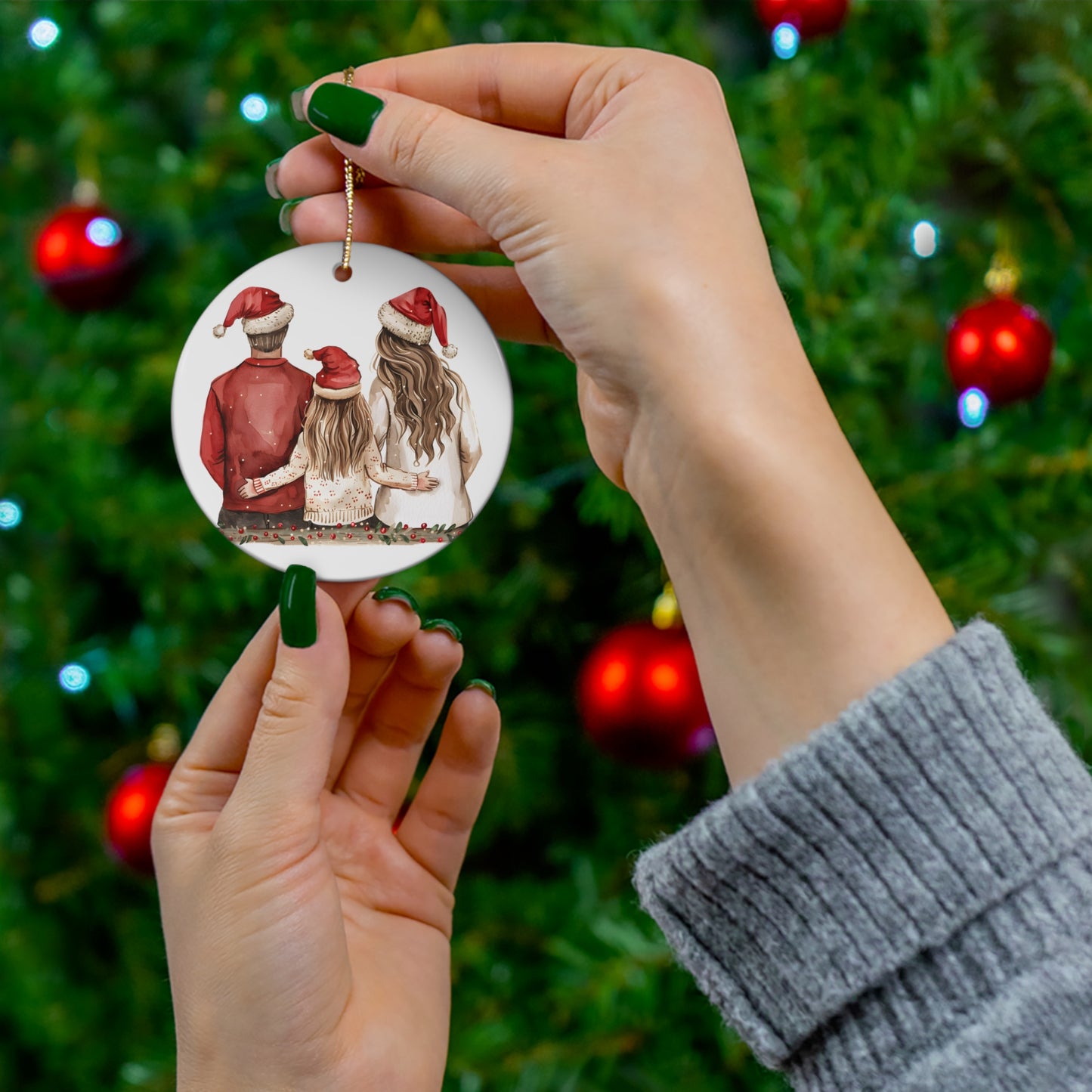 Ceramic Ornament, Design 7 - élise & madelyn