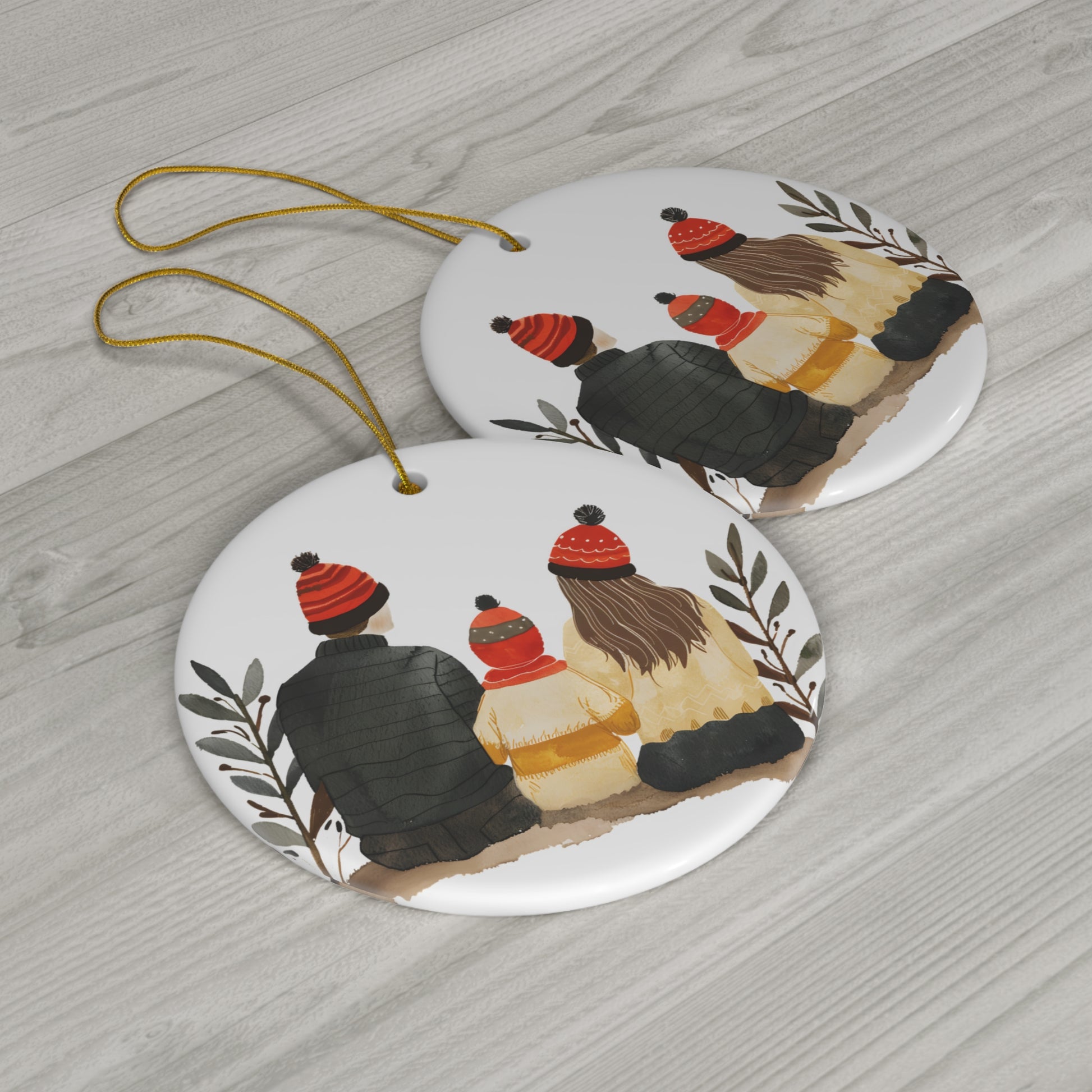 Ceramic Ornament, Design 8 - élise & madelyn