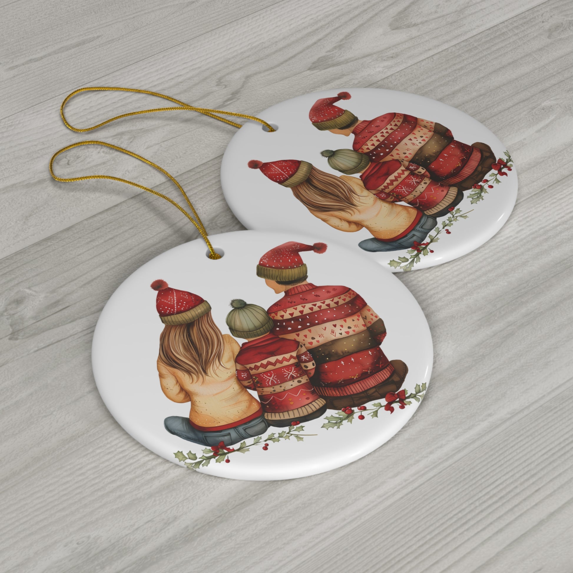 Ceramic Ornament, Design 4 - élise & madelyn