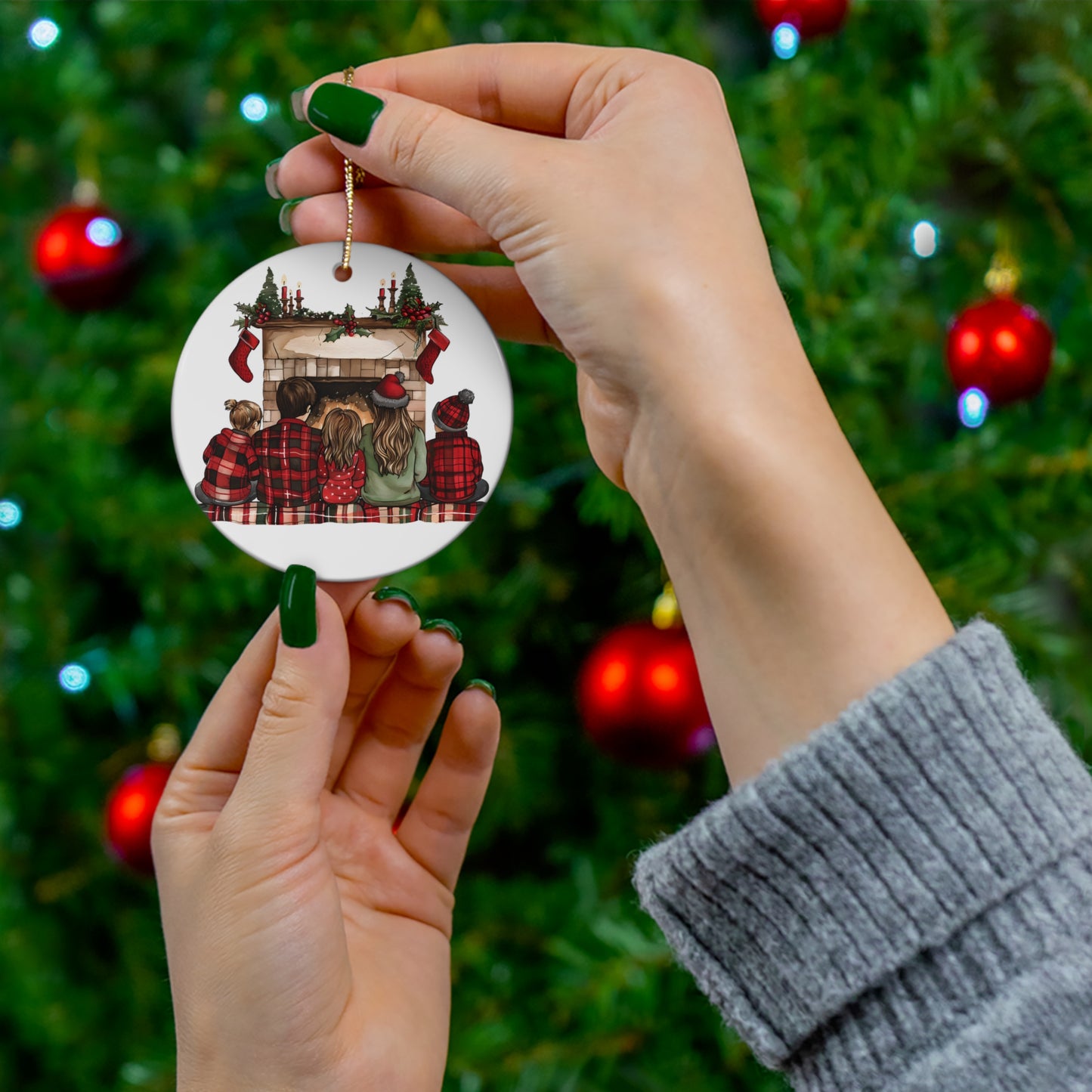 Ceramic Ornament, Design 10 - élise & madelyn