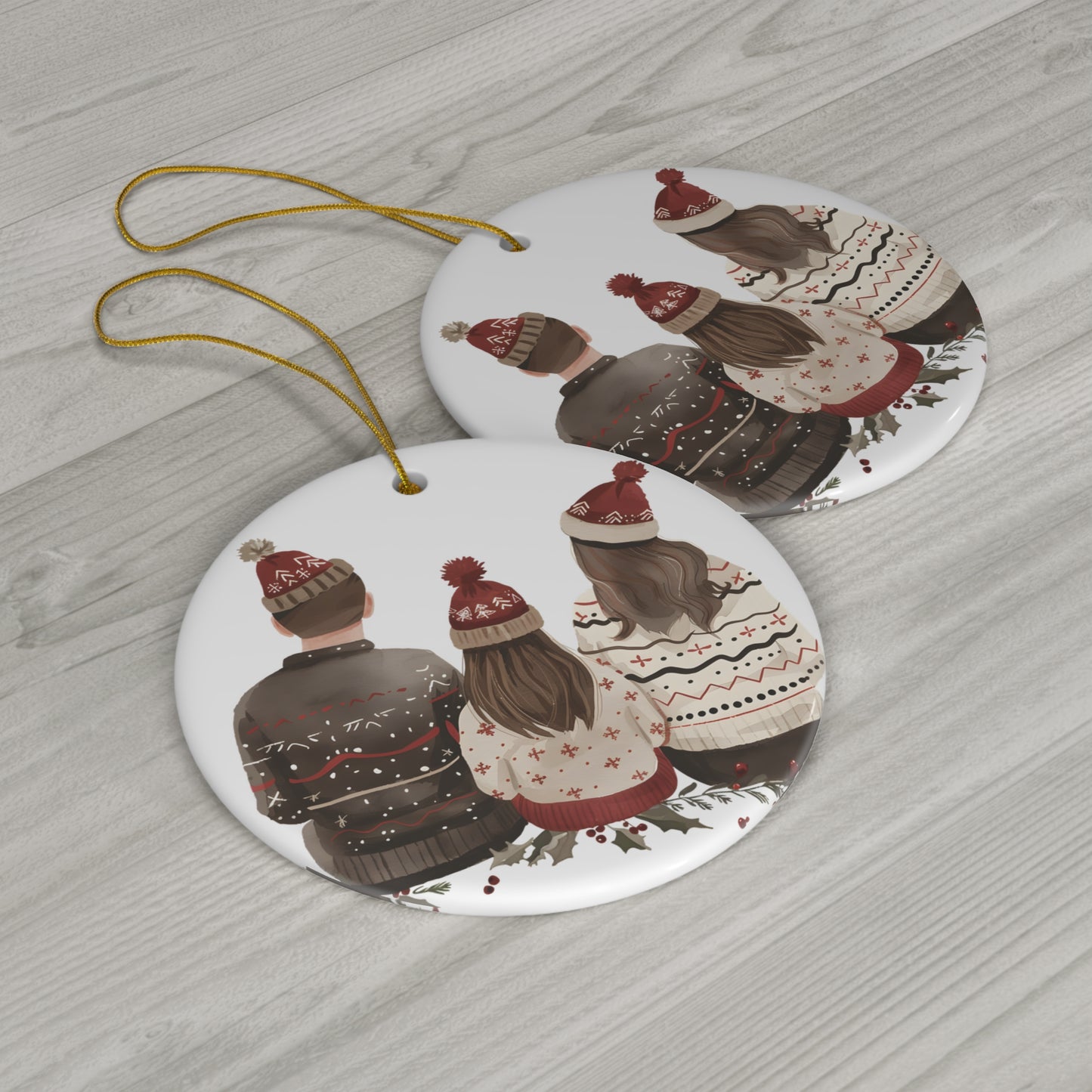 Ceramic Ornament, Design 13 - élise & madelyn