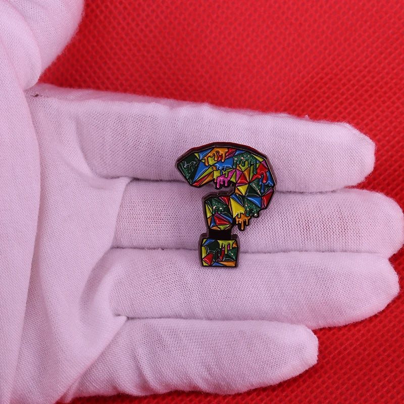 Autism Awareness Badge ASD Pin Rainbow Puzzle Ribbon Heart Brooch Support Gift