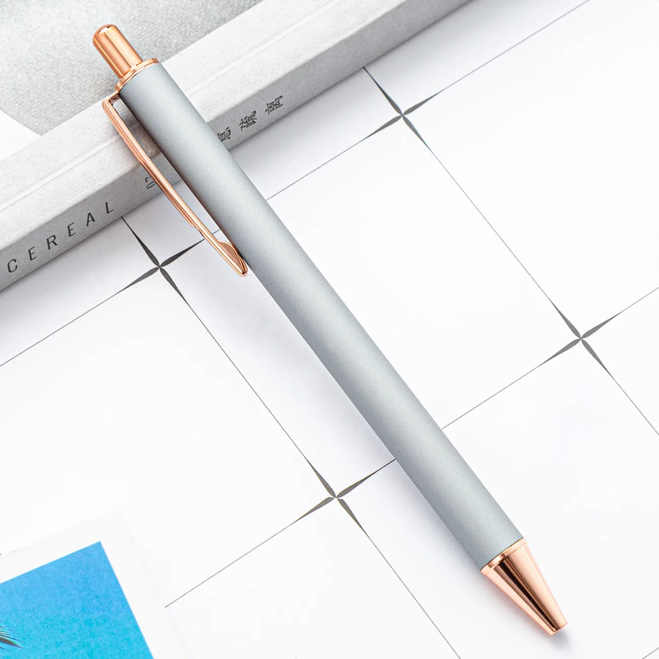 2025 NEW XS Fancy Glitter Medium Point 1.0 mm Ballpoint Pen Retractable Writing Pens with Metal Barrel Pretty Journaling Pens - élise & madelyn