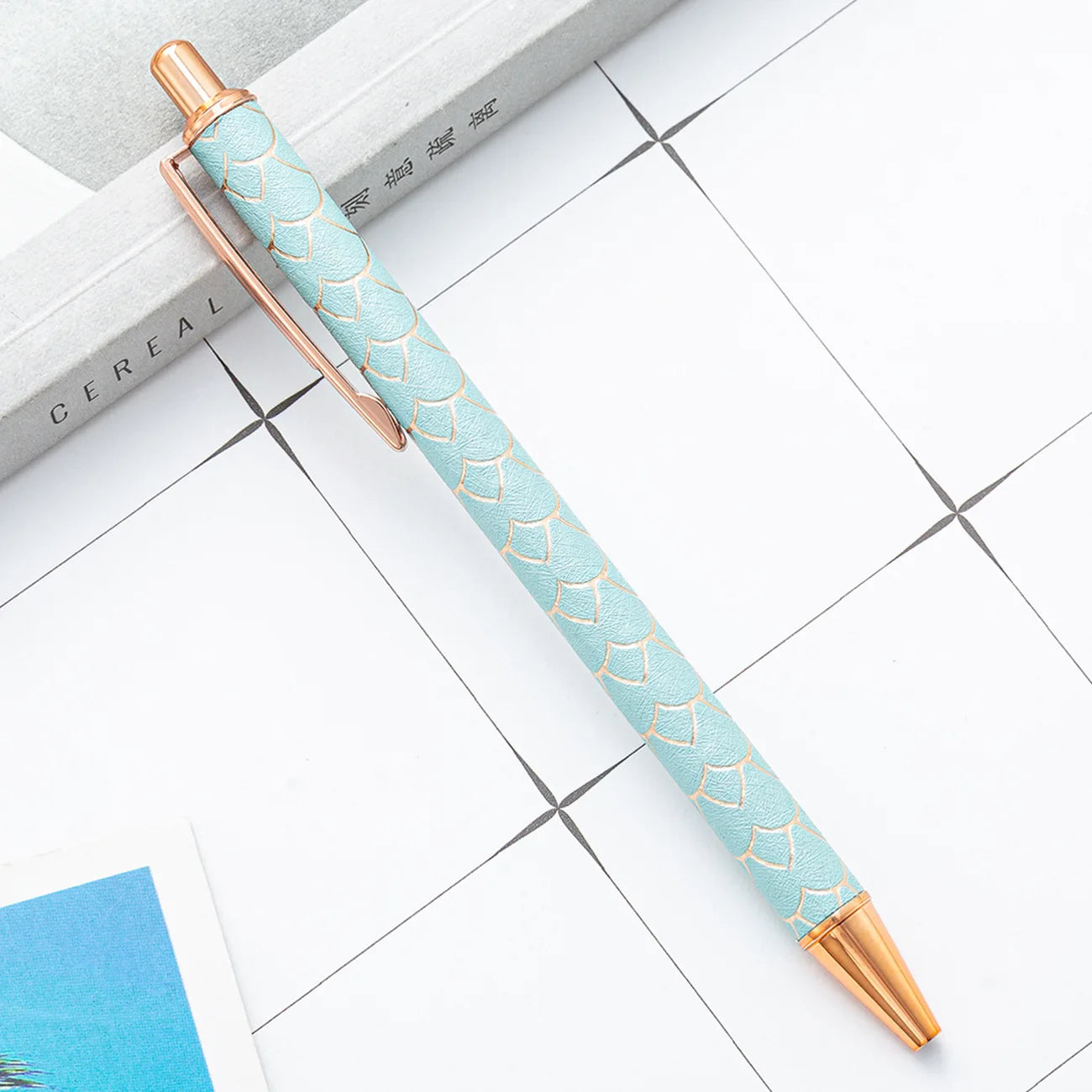 2025 NEW XS Fancy Glitter Medium Point 1.0 mm Ballpoint Pen Retractable Writing Pens with Metal Barrel Pretty Journaling Pens - élise & madelyn