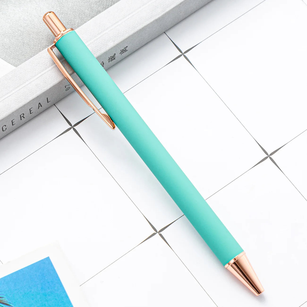 2025 NEW XS Fancy Glitter Medium Point 1.0 mm Ballpoint Pen Retractable Writing Pens with Metal Barrel Pretty Journaling Pens - élise & madelyn
