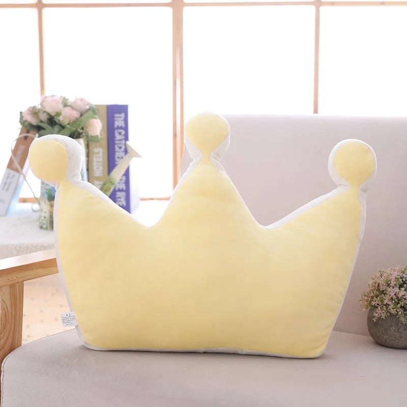 INS HOT Candy Color Cloud Star Moon Plush Pillow Colorful Rainbow Crown Pillow Cushion Sofa Home Decoration Throw Pillow Toy - élise & madelyn