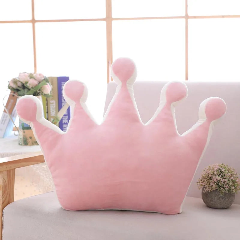 INS HOT Candy Color Cloud Star Moon Plush Pillow Colorful Rainbow Crown Pillow Cushion Sofa Home Decoration Throw Pillow Toy - élise & madelyn
