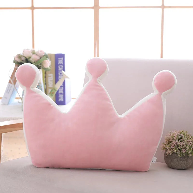 INS HOT Candy Color Cloud Star Moon Plush Pillow Colorful Rainbow Crown Pillow Cushion Sofa Home Decoration Throw Pillow Toy - élise & madelyn