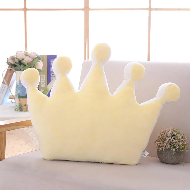 INS HOT Candy Color Cloud Star Moon Plush Pillow Colorful Rainbow Crown Pillow Cushion Sofa Home Decoration Throw Pillow Toy - élise & madelyn