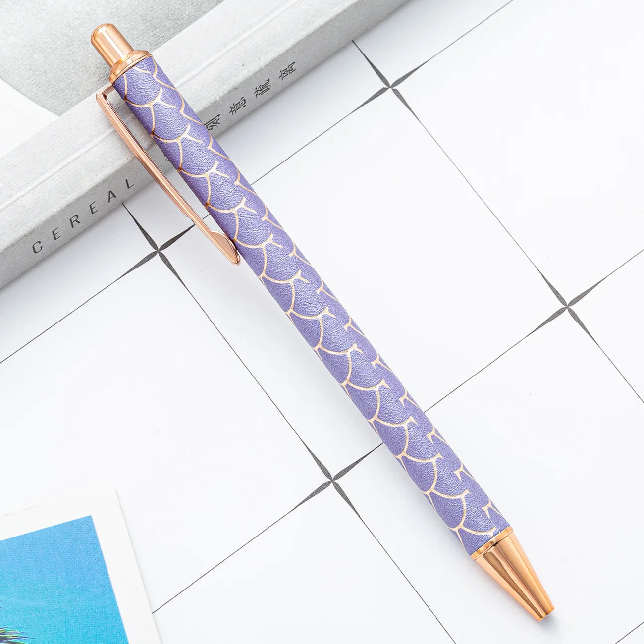 2025 NEW XS Fancy Glitter Medium Point 1.0 mm Ballpoint Pen Retractable Writing Pens with Metal Barrel Pretty Journaling Pens - élise & madelyn