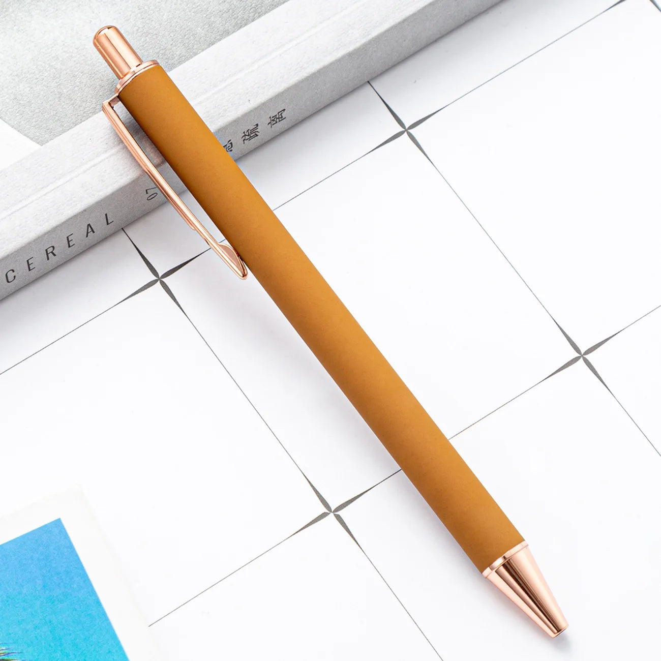 2025 NEW XS Fancy Glitter Medium Point 1.0 mm Ballpoint Pen Retractable Writing Pens with Metal Barrel Pretty Journaling Pens - élise & madelyn