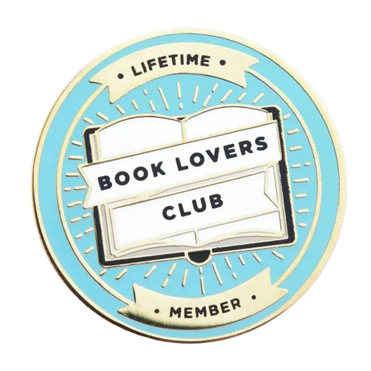 Book Lovers Club Enamel Pin