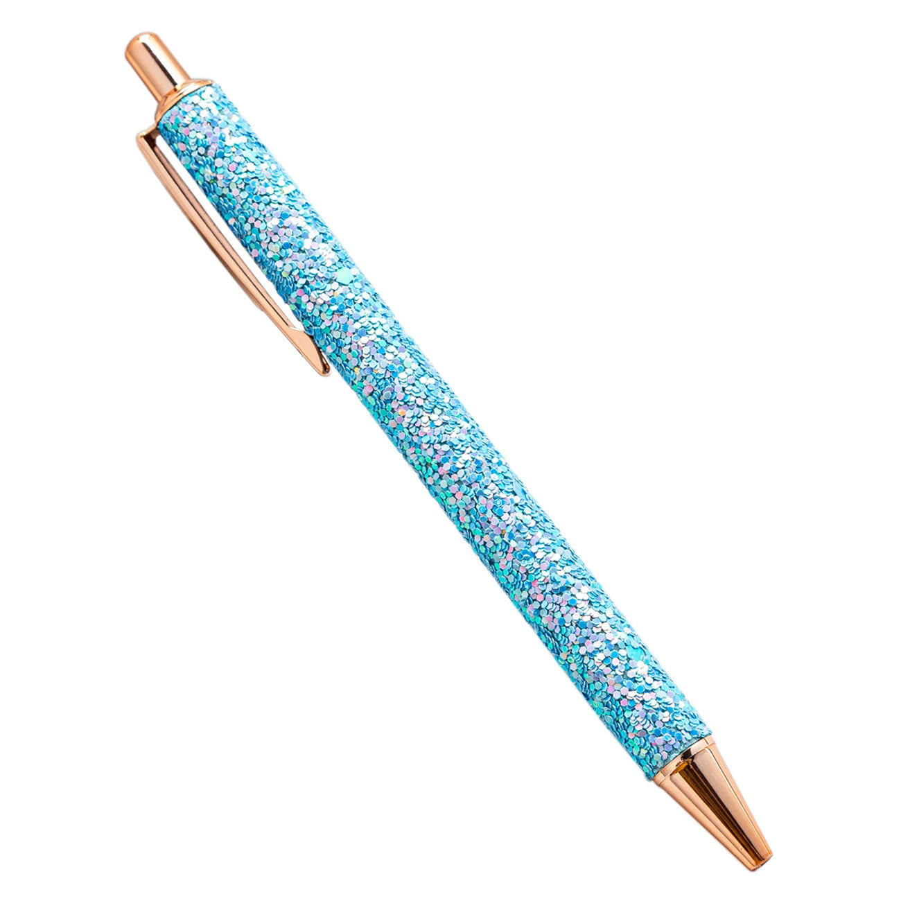 Lytwtw's Roller Ballpoint Pen Rhinestone Luxury Cute Wedding Rose Gold Metal Stationery School Office Supply Spinning - élise & madelyn