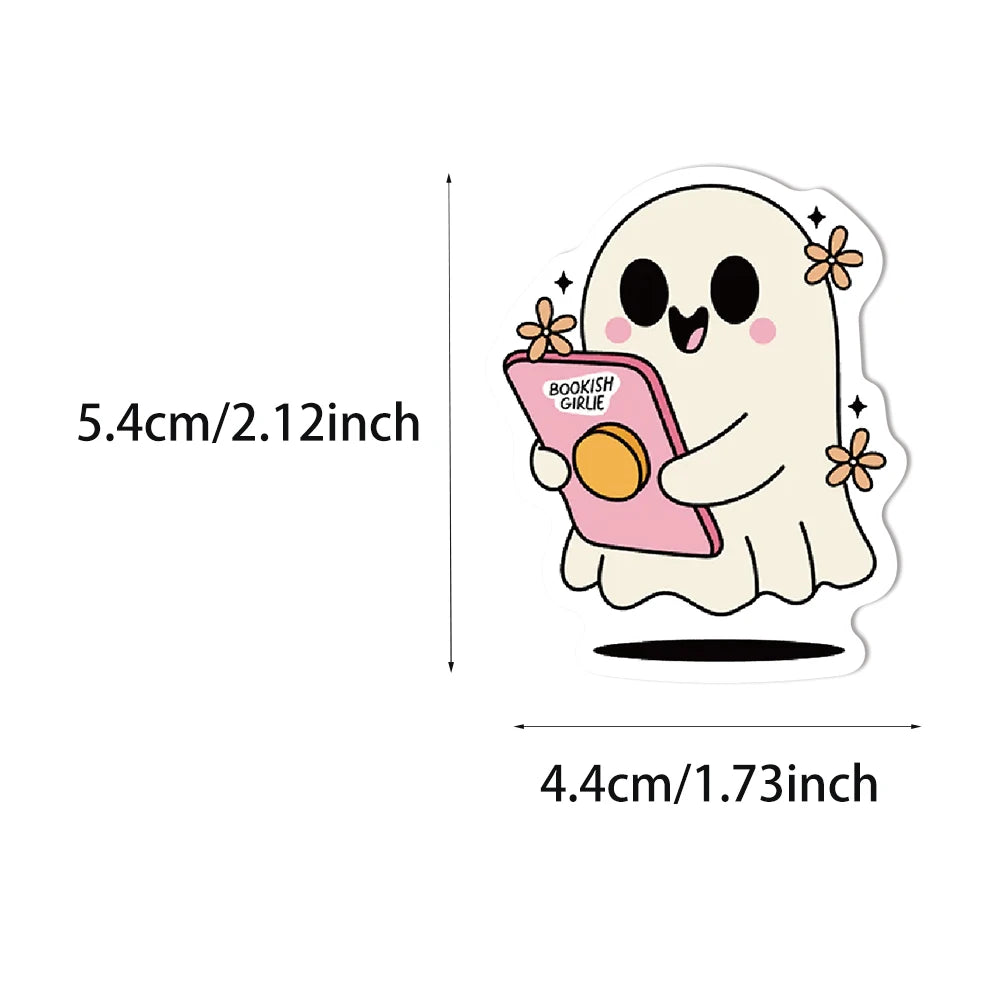 50/150PCS Romantic Reading Style Graffiti Star Covering Cartoon Stickers DIY Notebook Waterproof Stickers - élise & madelyn