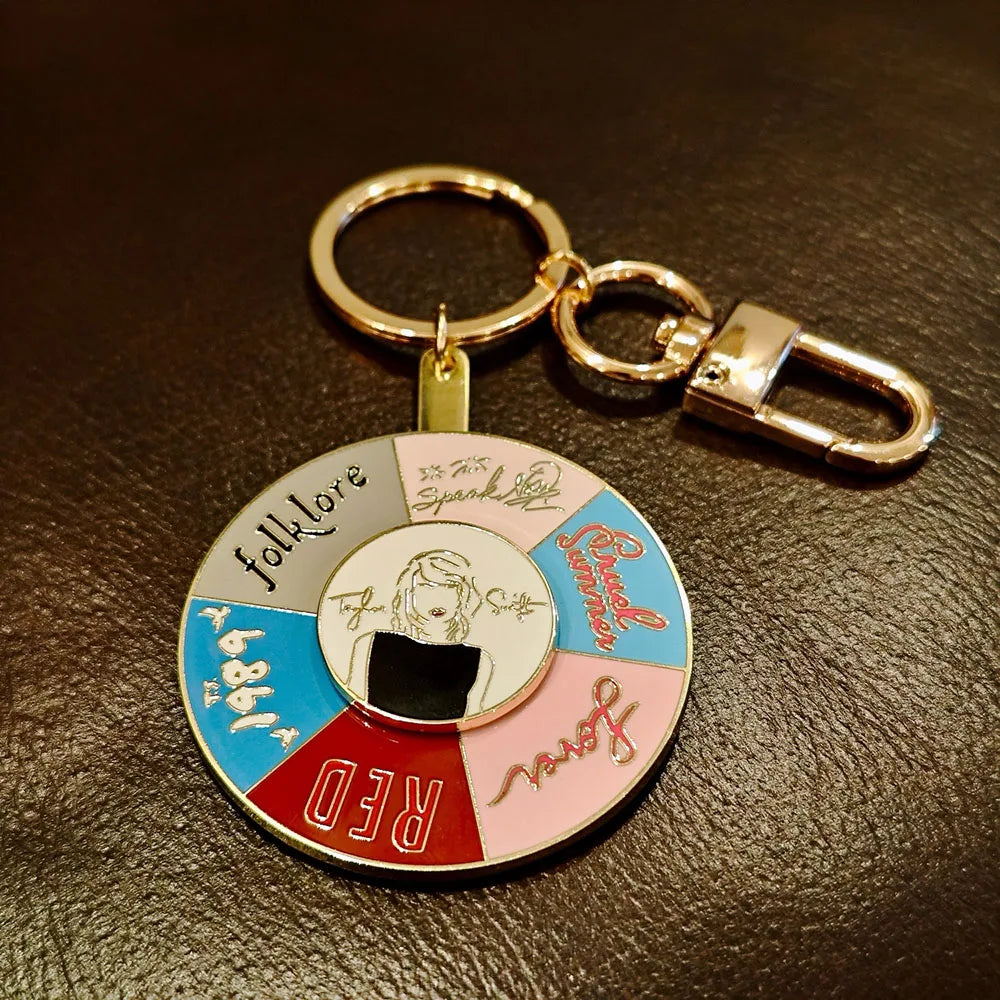 Music Singer Keychain Motel Key Chain Fashion Accessory - élise & madelyn