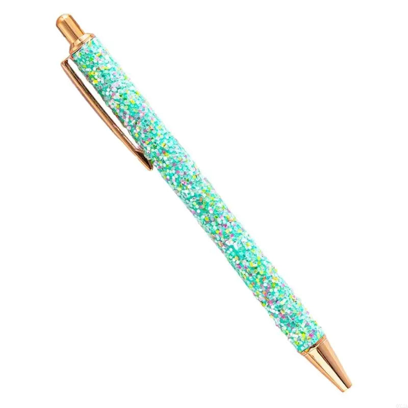 QX2A Fancy Pen for Women Girl Colorful Ballpoint Pen Sequins Journaling Pen - élise & madelyn