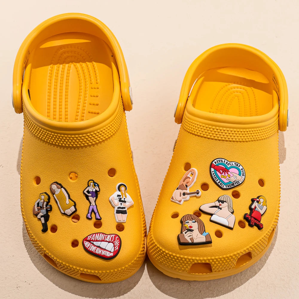 Pop Music Era Shoe Charm