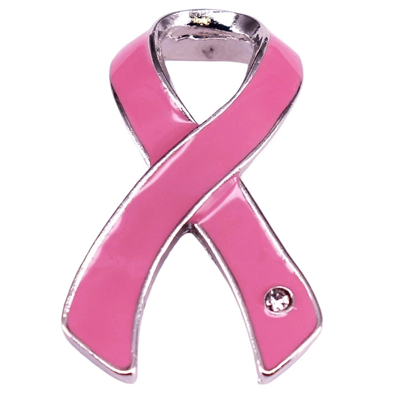 Colorful Ribbon Enamel Pin Disease Awareness Ribbon Badge Mental Health Jewelry Backpacks Hats Jeans Decorative