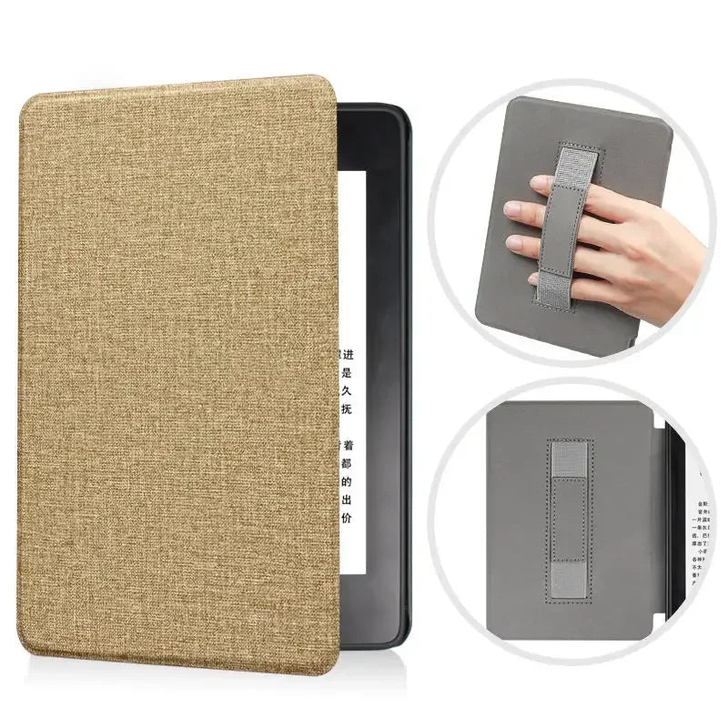 Handle Case For Kindle Paperwhite 2024 12th Generation Colorsoft 7 Inch Model No. SA569P SA568B Auto Wake/Sleep Shell Pouch 7” - élise & madelyn