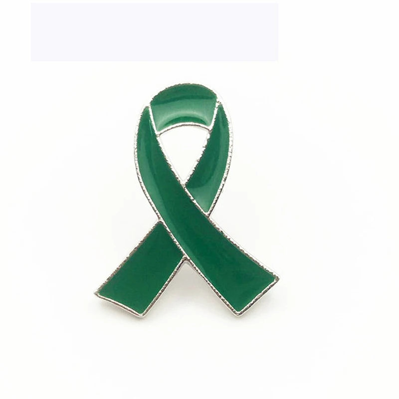 Awareness Ribbon Pins – 5, 10 or 20 Pack – Metal Brooch Lapel Pins for Domestic Violence, Alzheimer’s, Epilepsy, Lupus & Cancer Support (10 Colors)