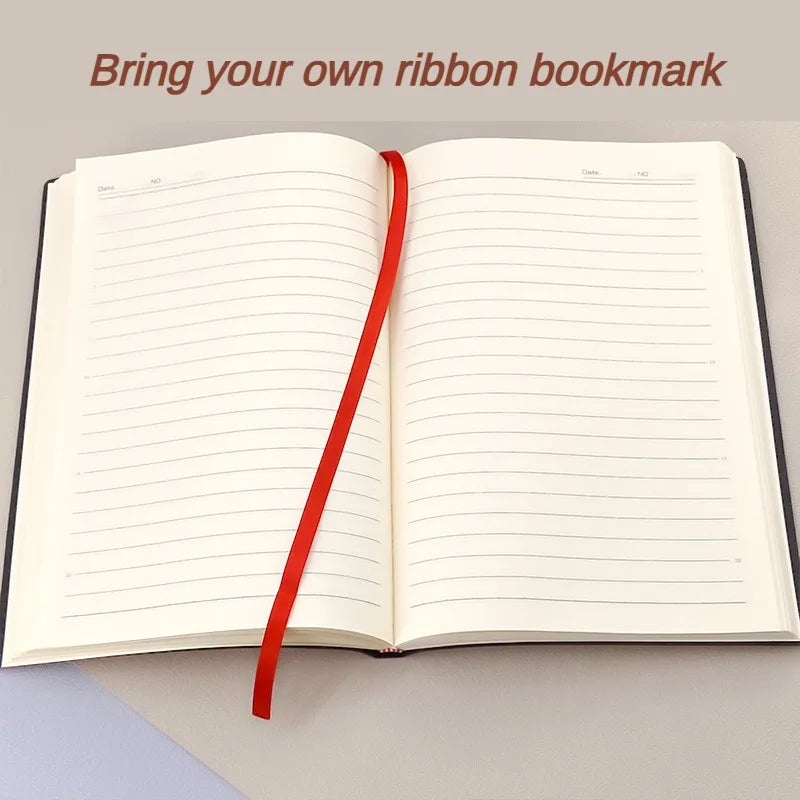 A5 Leather Book Skin Feeling Fashion Notepad Diary Learning Notebook Wholesale Business Office notebooks and journals note book - élise & madelyn