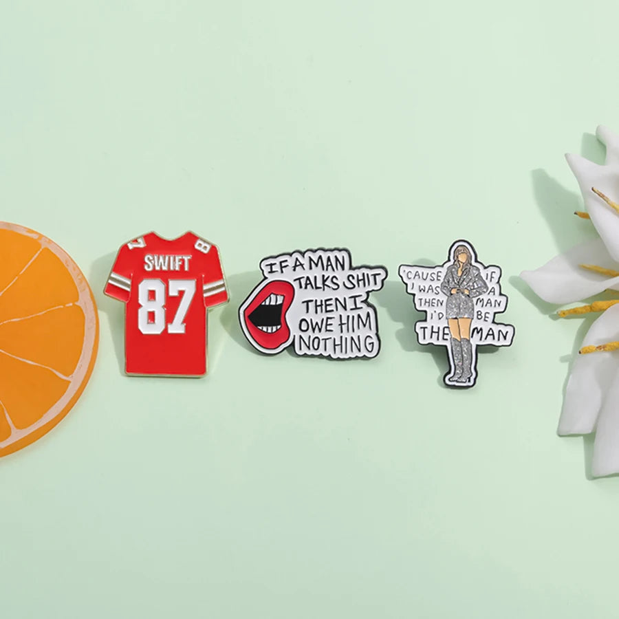 Pop Singer Inspired Enamel Pins — Cute Lyric, Tour & Aesthetic Designs - élise & madelyn