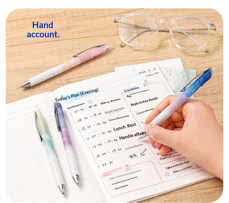 Pentel Oil-based Ballpoint Pen FLOATUNE Skyly Design Limited 0.5mm Black Ink Writing Gel Pen Student Office Stationery Japan