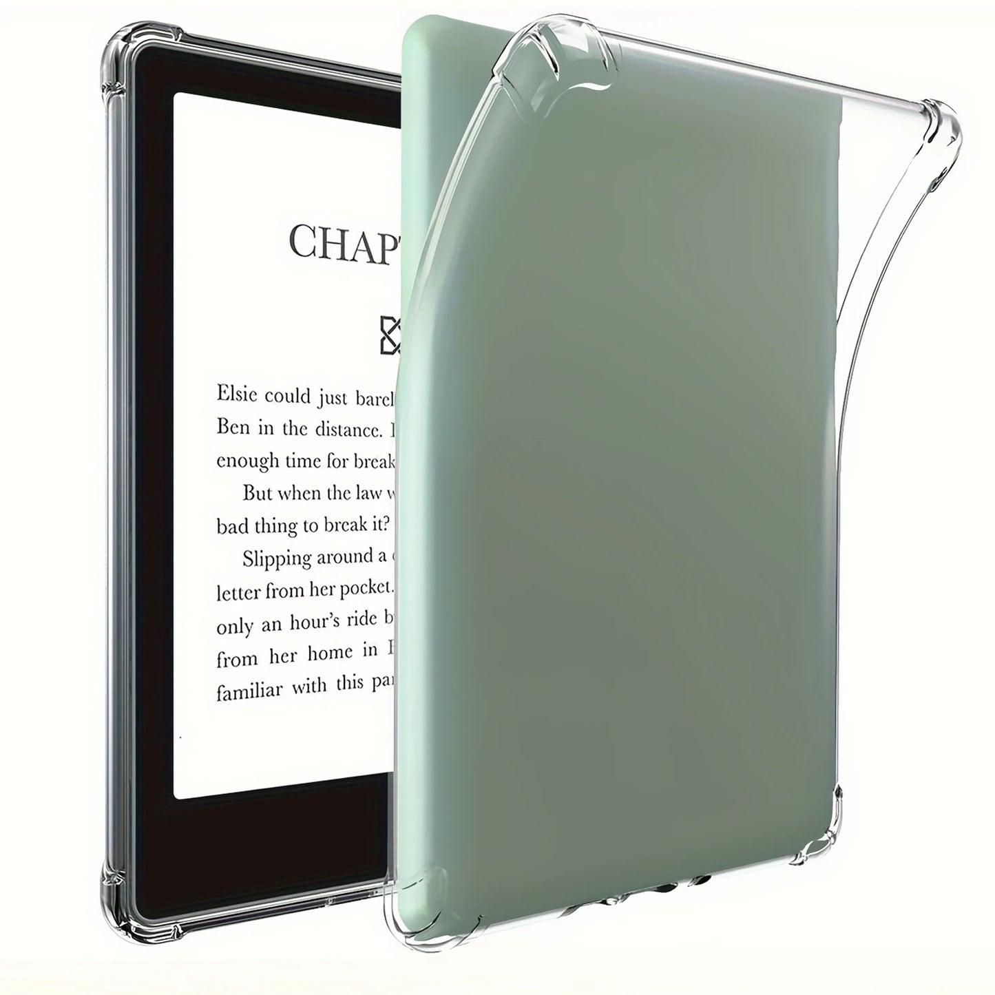 Clear Case for Kindle Paperwhite 6 5 4 3 2 1, for Kindle 11th/10th Generation, TPU Back Cover, Ultra Slim TPU Soft Cover - élise & madelyn