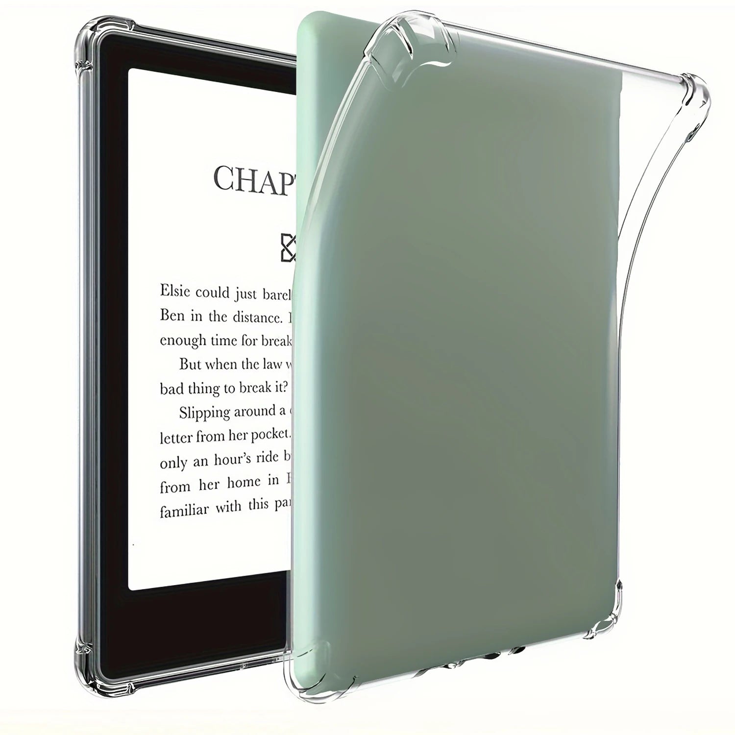 Clear Case for Kindle Paperwhite 6 5 4 3 2 1, for Kindle 11th/10th Generation, TPU Back Cover, Ultra Slim TPU Soft Cover - élise & madelyn