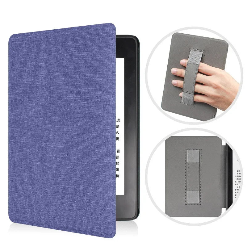 Handle Case For Kindle Paperwhite 2024 12th Generation Colorsoft 7 Inch Model No. SA569P SA568B Auto Wake/Sleep Shell Pouch 7” - élise & madelyn