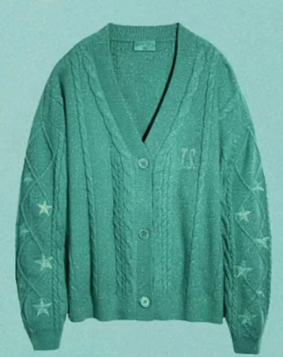 T.S. TLOAS Star Cardigan – Cozy Embroidered Knit (Dupe Inspired) - élise & madelyn