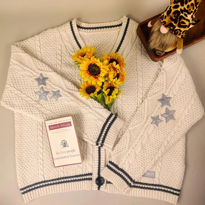 Cream Cabin Cardigan – Folklore/Evermore Inspired Cozy Knit - élise & madelyn