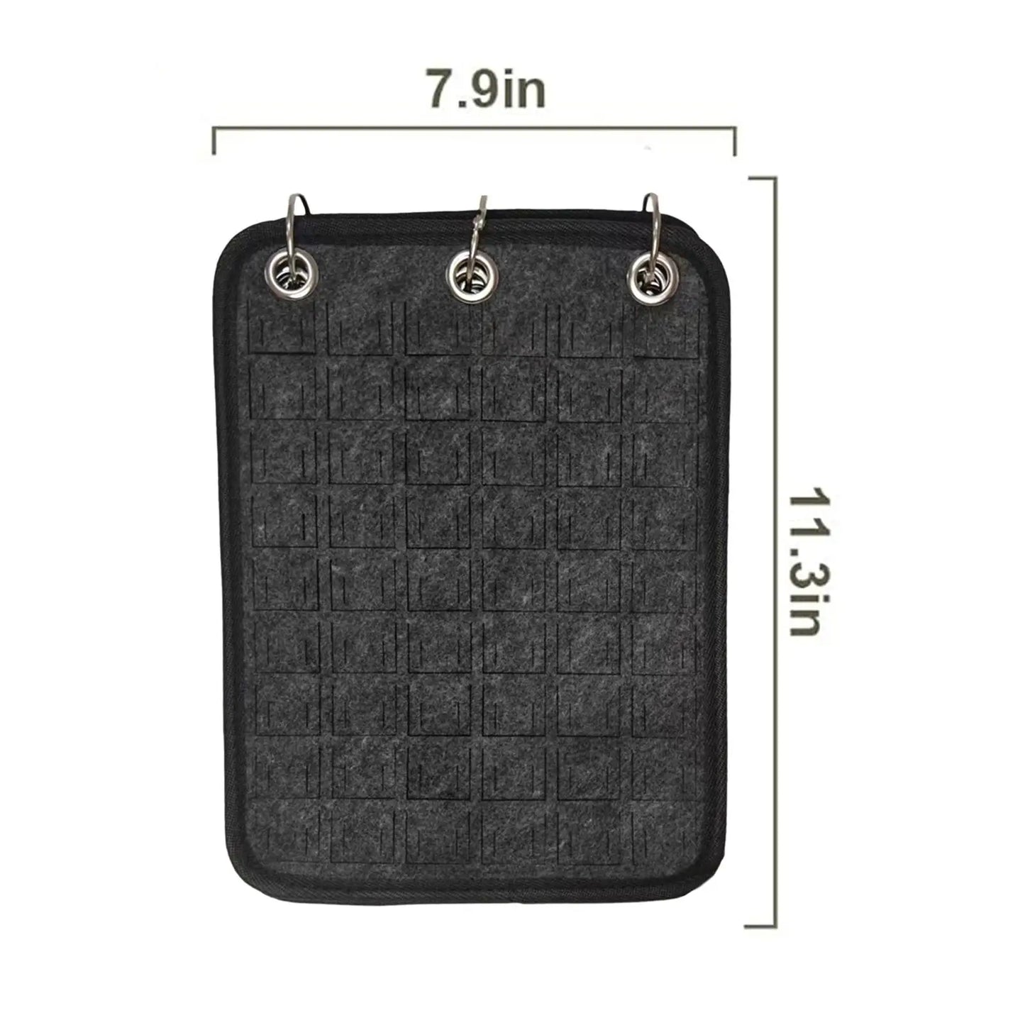 Pin Display Holder with 5 Pages Pins Collection Storage Calendar Stand
