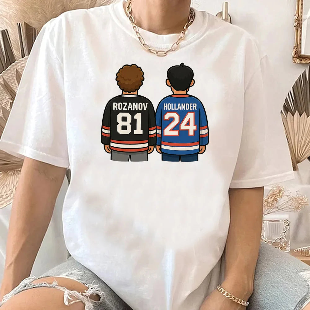 Oversized Heated Rivalry Graphic T-Shirt – Y2K Gothic Vintage Streetwear Tee (Unisex)