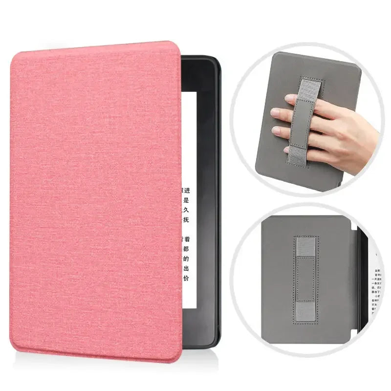 Handle Case For Kindle Paperwhite 2024 12th Generation Colorsoft 7 Inch Model No. SA569P SA568B Auto Wake/Sleep Shell Pouch 7” - élise & madelyn