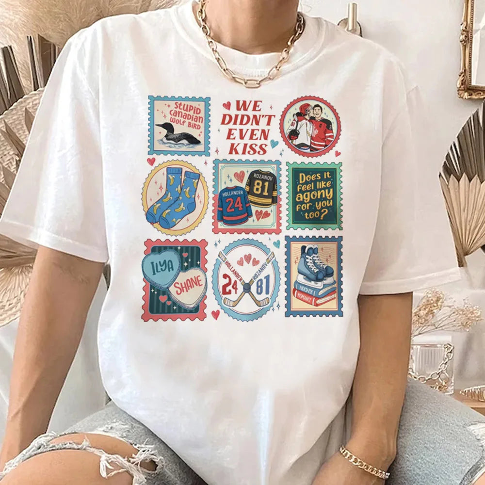 Oversized Heated Rivalry Graphic T-Shirt – Y2K Gothic Vintage Streetwear Tee (Unisex)
