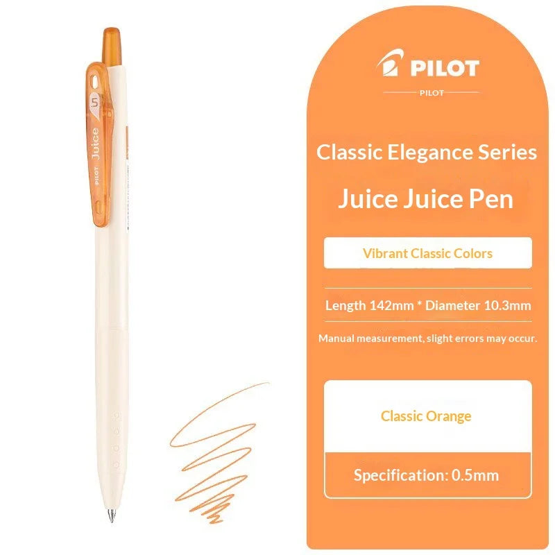 PILOT Juice Milky Pastel Limited Gel Pens,Multi-Colors 0.5mm Smooth Glide&Ergonomic Comfort For Drawing,Planner Japanese Quality
