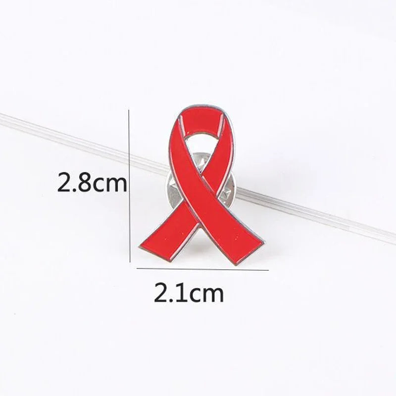 Awareness Ribbon Pins – 5, 10 or 20 Pack – Metal Brooch Lapel Pins for Domestic Violence, Alzheimer’s, Epilepsy, Lupus & Cancer Support (10 Colors)