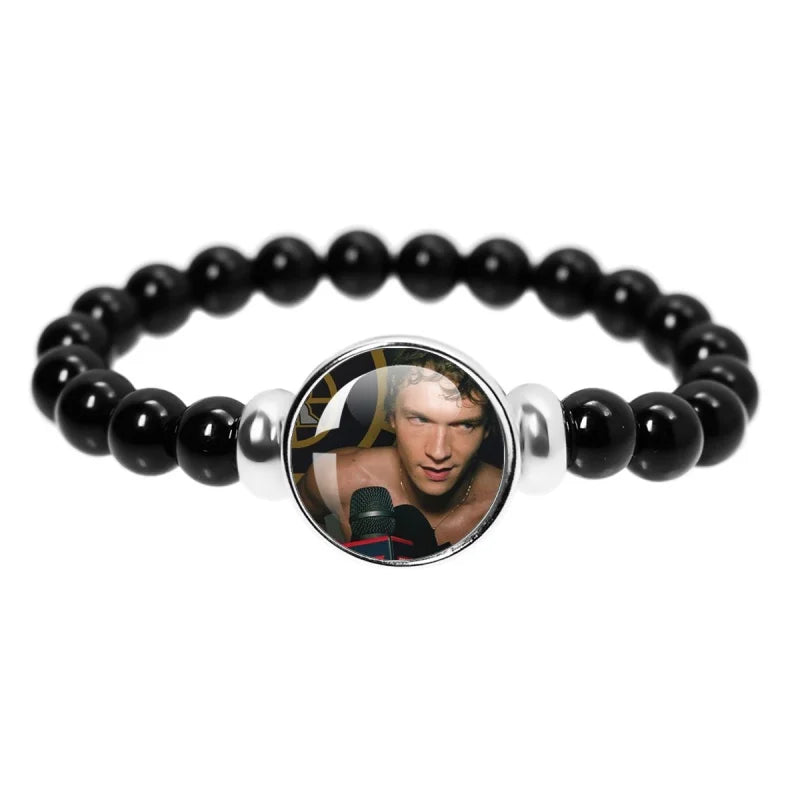Book Boyfriend Bracelet – Black Bead Reader Accessory