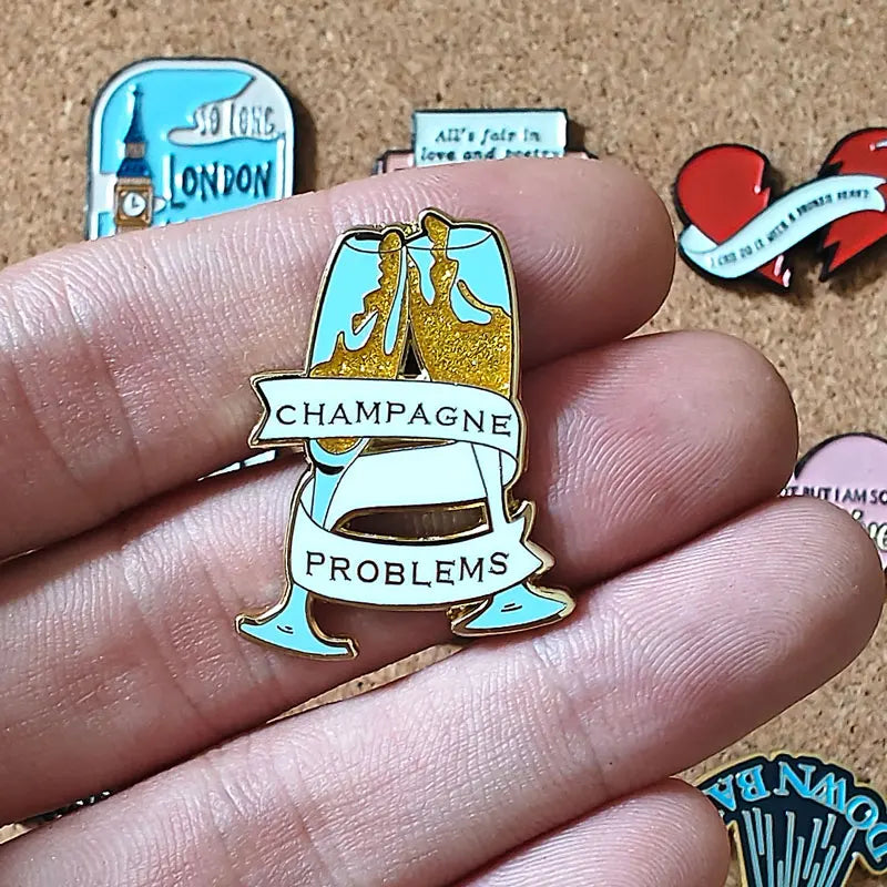 Pop Song Enamel Pin Rock Band Cartoon Brooch Stylish Jewelry Gift Backpacks For Good Friends Decorated With Lapel Badges