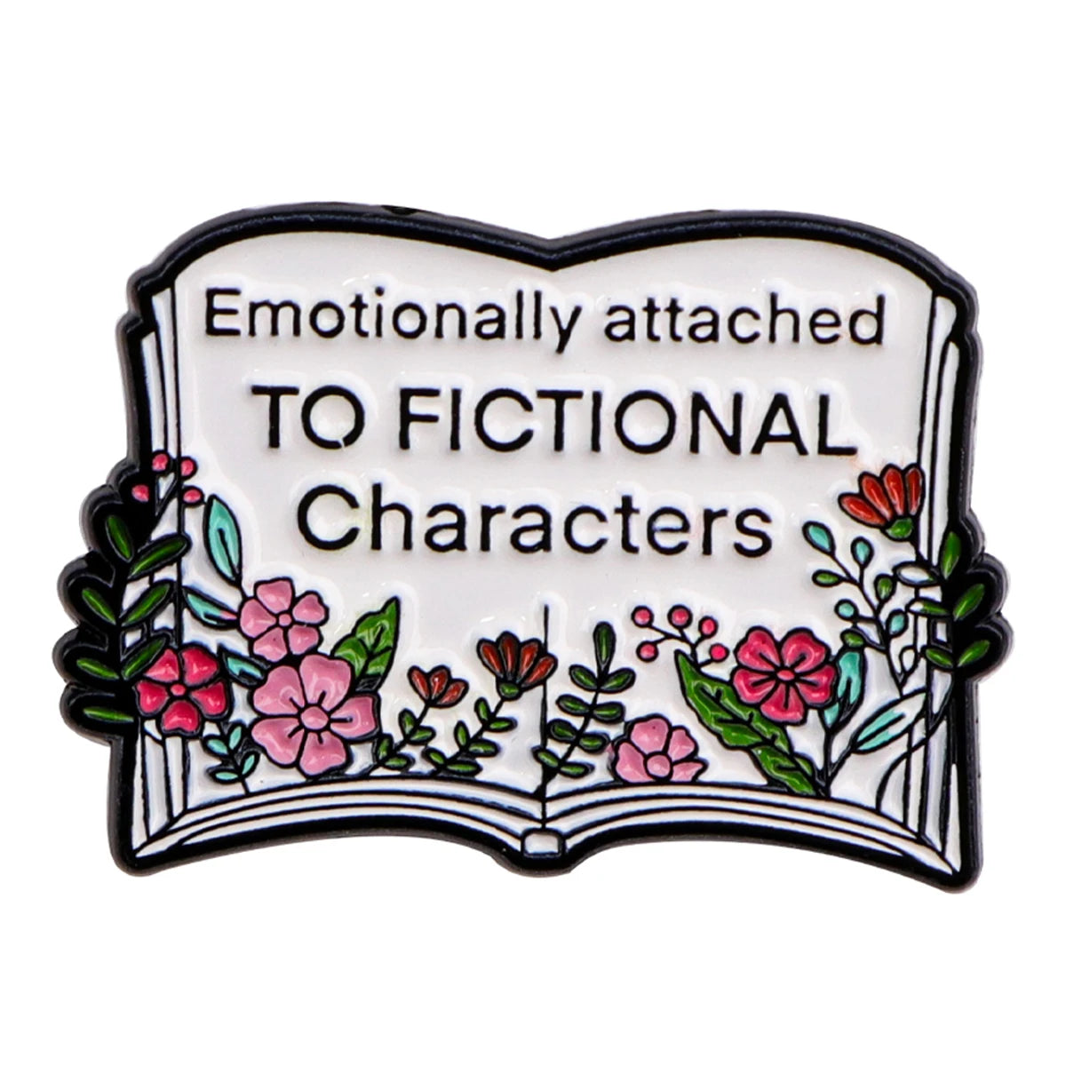 Books Collection Enamel Pin
