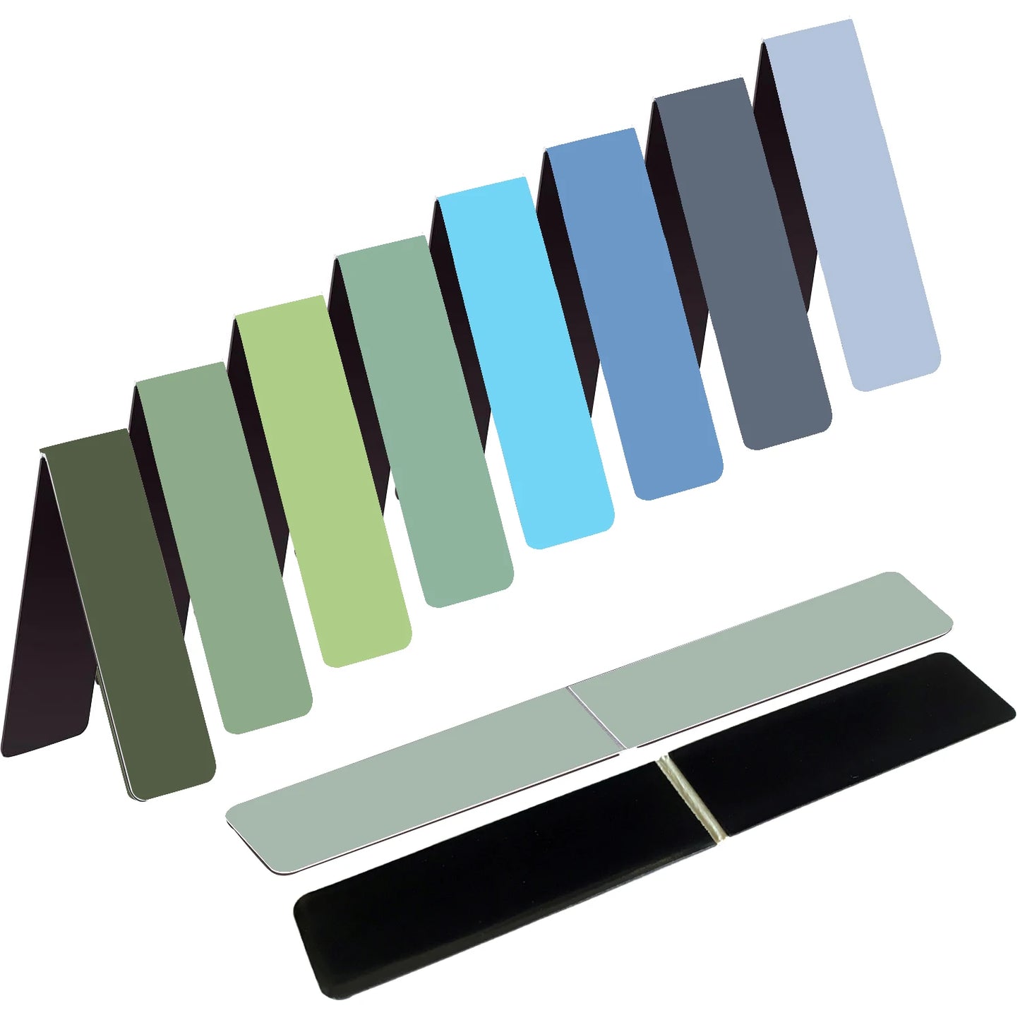 10Pieces Bookmarks, Magnetic Bookmarks for Women, Men, Book Lovers, Page Markers for Students Teachers Reading - élise & madelyn