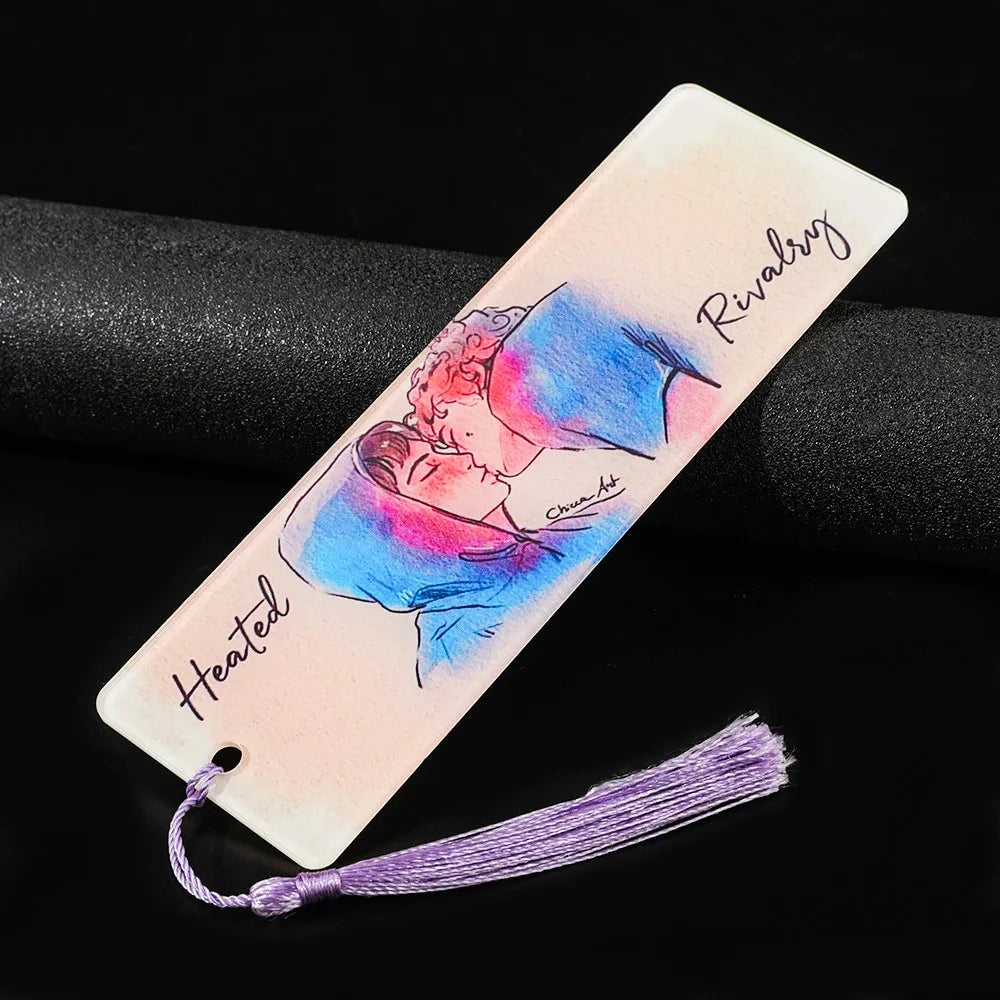 Hockey Romance Bookmark Set – Jersey Number Page Markers (Set of 1/4/5)