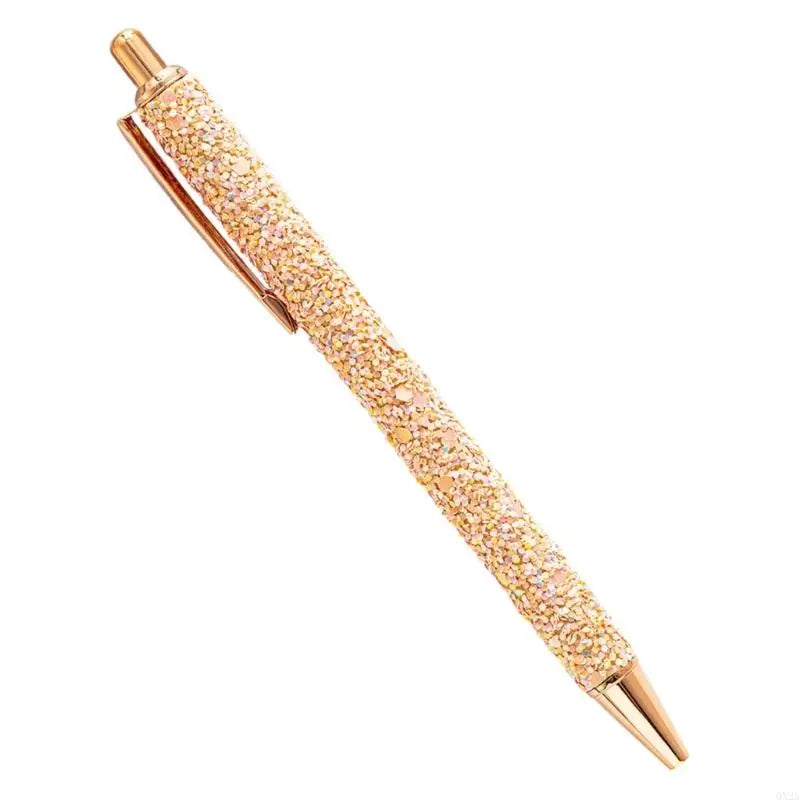 QX2A Fancy Pen for Women Girl Colorful Ballpoint Pen Sequins Journaling Pen - élise & madelyn