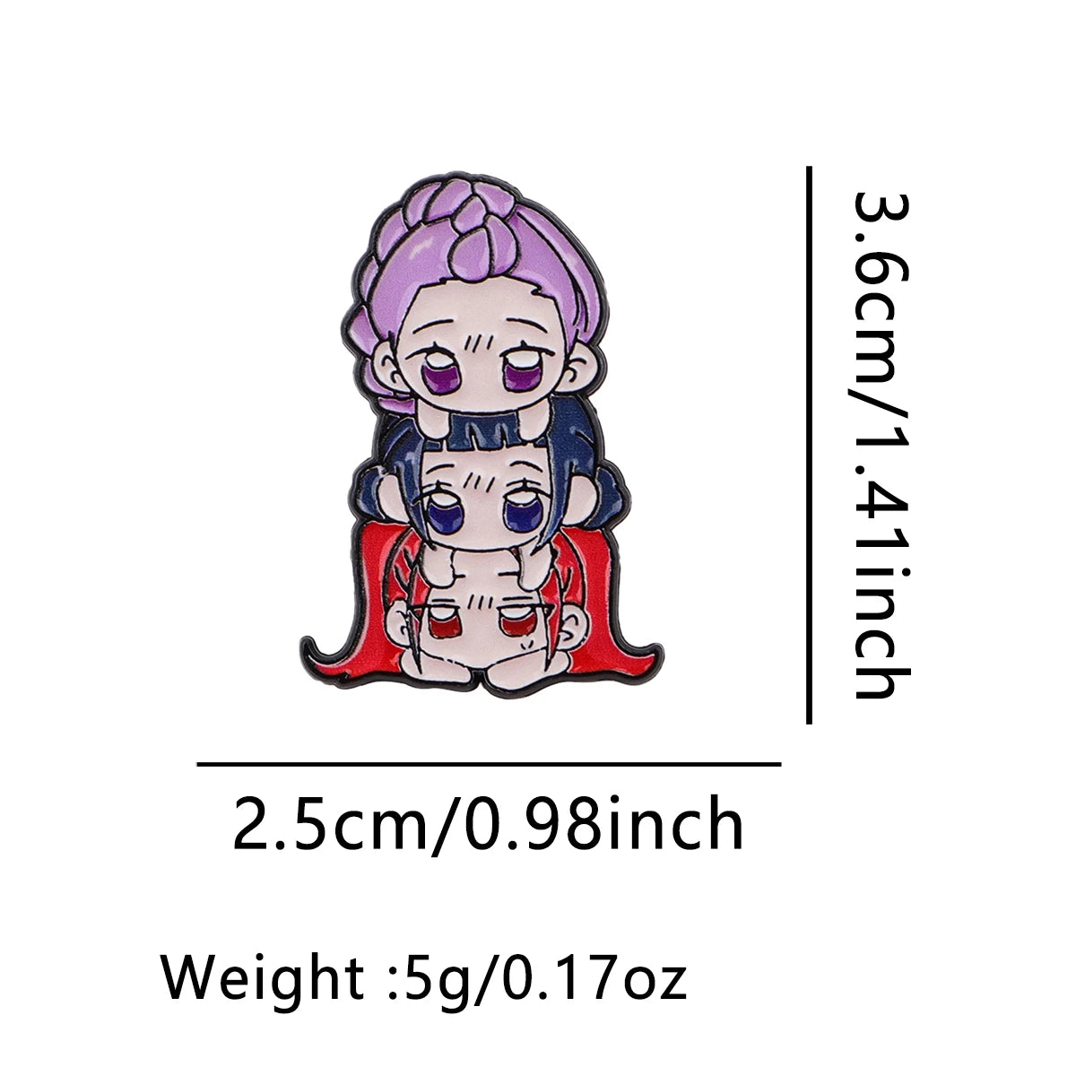 Anime Hero Enamel Pin