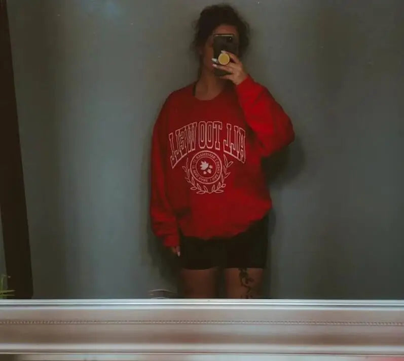 All Too Well Music Album Sweatshirts Cozy Tops Sudadera Felpa Moletom - élise & madelyn